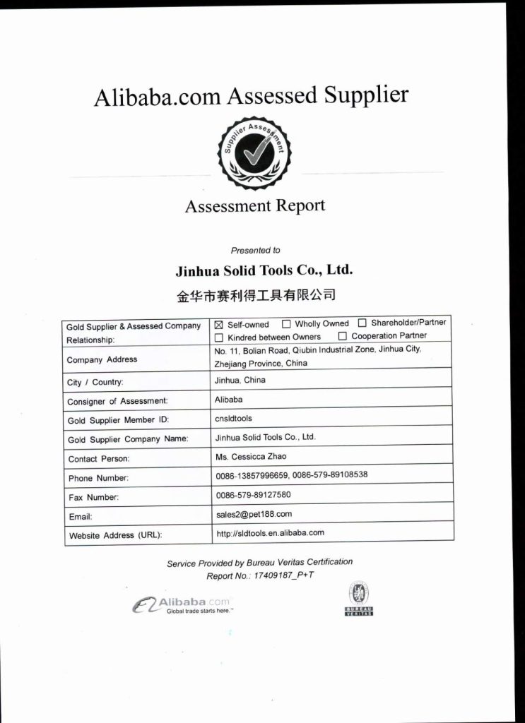 Pet Leash & Toy Factory Certificates